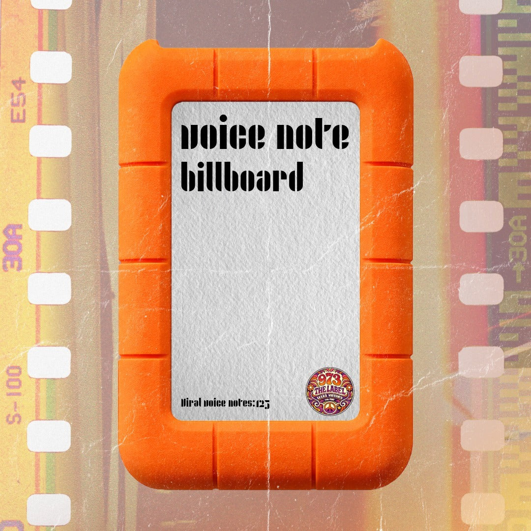 VIRAL VOICE NOTE BILLBOARD KIT