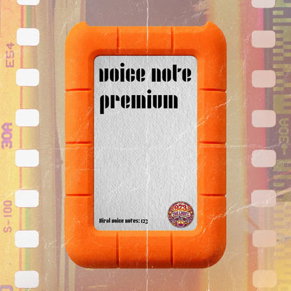 VIRAL VOICE NOTE PREMIUM KIT 973TheLabel