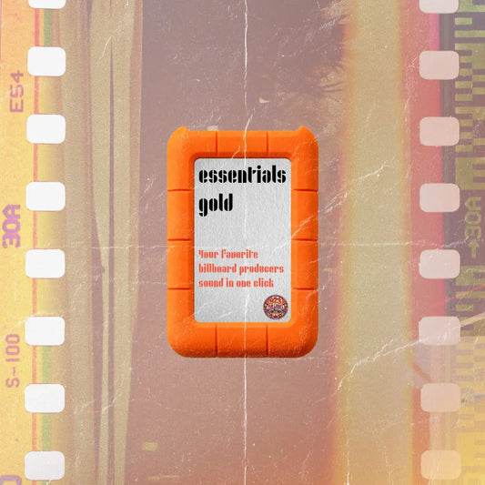 ESSENTIALS GOLD DRUM KIT 973 The Label